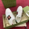 sy_no_7C5EF8585658DC318ECCD316AC68CB6F_5 Gucci Ace Embroidered Bee Sneaker in White Leather