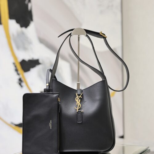 YSL Hobo Crossbody Bag – Black