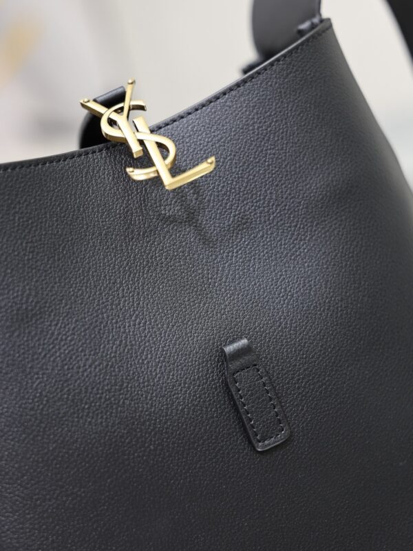 sy_no_7C9886C9C51B152337B318186D17D3A3_5 YSL Hobo Crossbody Bag – Black
