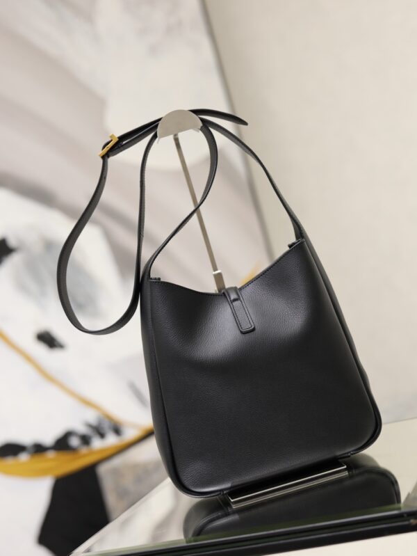 sy_no_7C9886C9C51B152337B318186D17D3A3_7 YSL Hobo Crossbody Bag – Black