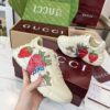 sy_no_7D161DF7AA7A623F2328F48727E82C49_2 Gucci Rhyton Strawberry Print Sneaker in Ivory Leather