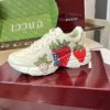 sy_no_7D161DF7AA7A623F2328F48727E82C49_3 Gucci Rhyton Strawberry Print Sneaker in Ivory Leather