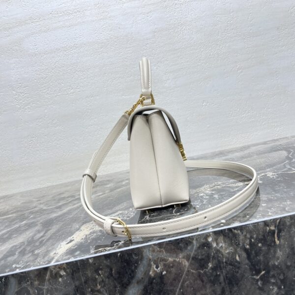 White Teen Nino Smooth Leather Handbag