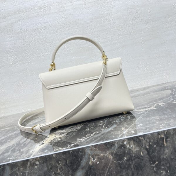 White Teen Nino Smooth Leather Handbag