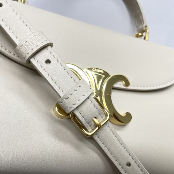 White Teen Nino Smooth Leather Handbag