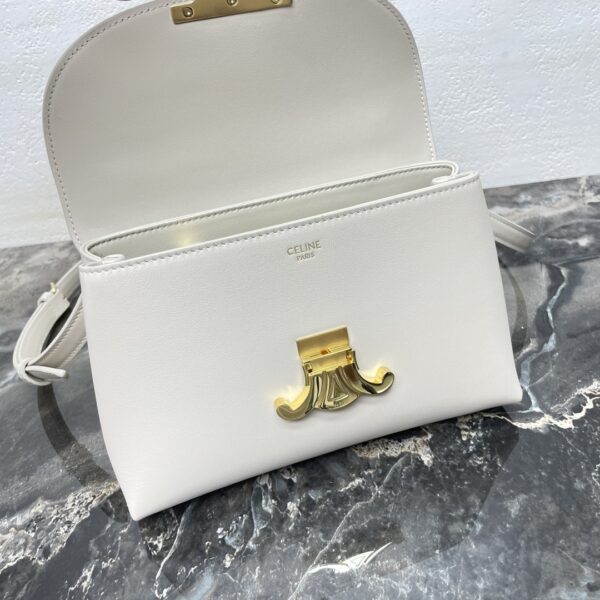 White Teen Nino Smooth Leather Handbag
