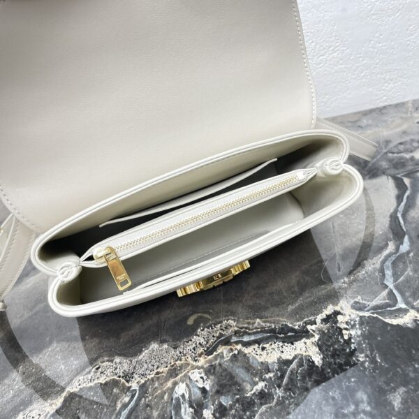 White Teen Nino Smooth Leather Handbag