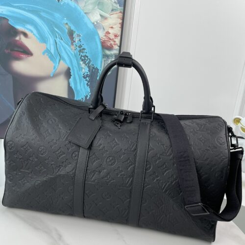 Louis Vuitton Keepall Bandoulière 50 – Monogram Shadow Leather