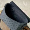 Christopher Messenger Bag – Black Monogram Taurillon Leather