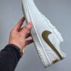 sy_no_7E7043DE59BB66068C992628BEEDEE18_1 Nike Dunk Low “White / Olive Swoosh” Sneakers