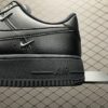 sy_no_7F31180DF1AE26DA7DE46869E5B79B27_3 Nike Air Force 1 Low '07 LX "Multi Metallic Swoosh" – Triple Black Metallic Accent Sneakers