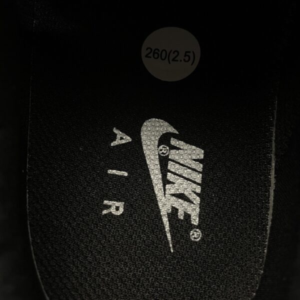 sy_no_7F31180DF1AE26DA7DE46869E5B79B27_7 Nike Air Force 1 Low '07 LX "Multi Metallic Swoosh" – Triple Black Metallic Accent Sneakers