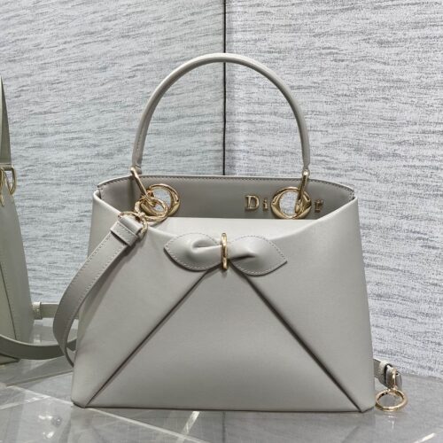 Dior Women's Spring/Summer 2026 New Single-Handle Bow Handbag/Shoulder Bag