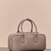 sy_no_7F70BB0583A002304CF19A899AB5E175_3 Miu Miu Arcadie Medium Leather Bag – Grey