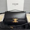 sy_no_7F97522D1C78CFC6E48D00BFE60468A8_0 CELINE Triomphe Calfskin Handbag