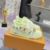 sy_no_805ACC00B44D6DF8A8F6CBF3C855337E_1 Louis Vuitton LV Trainer Maxi Lime Green & Multicolor Monogram Sneakers