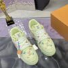 sy_no_805ACC00B44D6DF8A8F6CBF3C855337E_3 Louis Vuitton LV Trainer Maxi Lime Green & Multicolor Monogram Sneakers