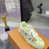 sy_no_805ACC00B44D6DF8A8F6CBF3C855337E_4 Louis Vuitton LV Trainer Maxi Lime Green & Multicolor Monogram Sneakers