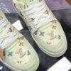 sy_no_805ACC00B44D6DF8A8F6CBF3C855337E_5 Louis Vuitton LV Trainer Maxi Lime Green & Multicolor Monogram Sneakers