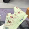 sy_no_805ACC00B44D6DF8A8F6CBF3C855337E_6 Louis Vuitton LV Trainer Maxi Lime Green & Multicolor Monogram Sneakers