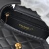 Chanel 25C Mini Kelly Bag – Lambskin Leather with Gold Hardware