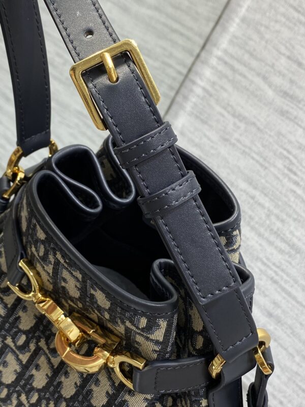 Dior C'est Dior Bucket Bag – Blue Oblique Jacquard