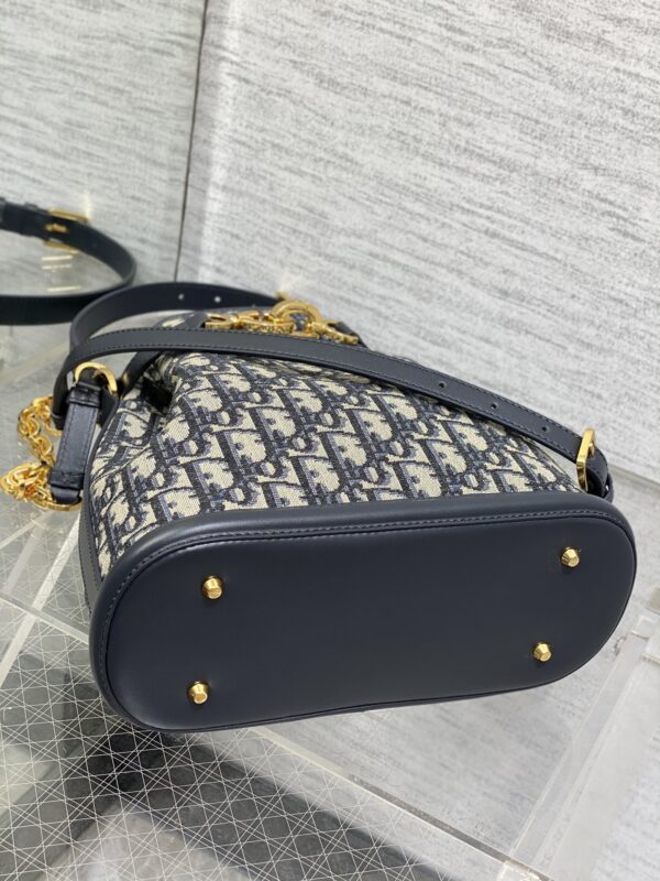 Dior C'est Dior Bucket Bag – Blue Oblique Jacquard