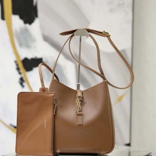 YSL Hobo Crossbody Bag – Brown
