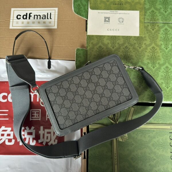 sy_no_828C5DEA6731FAFC6F29A1A489956412_1 Gucci Ophidia GG Supreme Mini Messenger Bag – Gray & Black