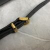 sy_no_83117E0FA85FFC95B75A824373B56FAF_5 Black Smooth Leather Gold-Hardware Flap Shoulder / Crossbody Bag