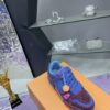 sy_no_838190DA797378759024E2562EF09160_4 Louis Vuitton LV Trainer Purple & Blue Rhinestone Retro Sneakers