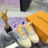 Louis Vuitton LV Trainer Maxi Pastel Gradient Damier Retro Sneakers