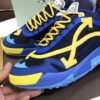 sy_no_8491BDF4EA6270C901488C007031DA20_7 Blue & Yellow Retro Trail Sneakers