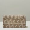 Fendi Baguette Chain Wallet – Gray Denim