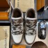 Louis Vuitton LV Trainer Milk Tea & Beige Retro Sneakers