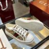 sy_no_8522B7535EA13FFE7F63FBC3CBF17E71_8 Gucci Re-Web Sneaker in Beige GG Canvas with Green & Red Web