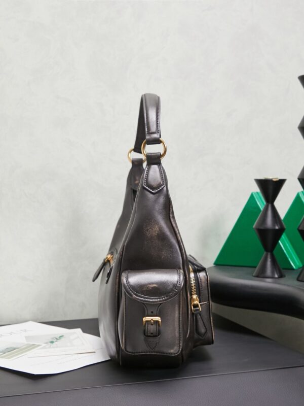 sy_no_853F838192E1780C39F0158A785EBDB1_2 Miu Miu Women's Vintage-Style Biker Shoulder Bag