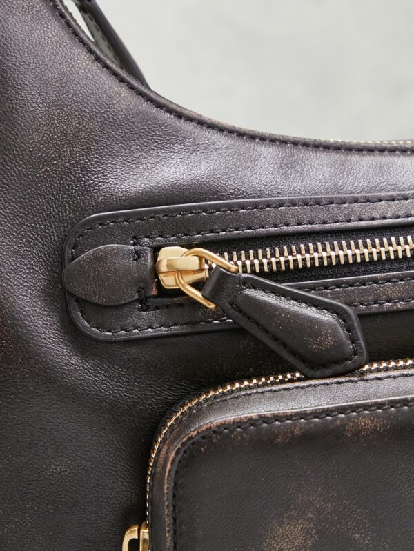sy_no_853F838192E1780C39F0158A785EBDB1_4 Miu Miu Women's Vintage-Style Biker Shoulder Bag