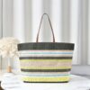 Miu Miu Women's Large Woven Fabric Tote/Shoulder Bag