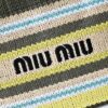Miu Miu Women's Large Woven Fabric Tote/Shoulder Bag