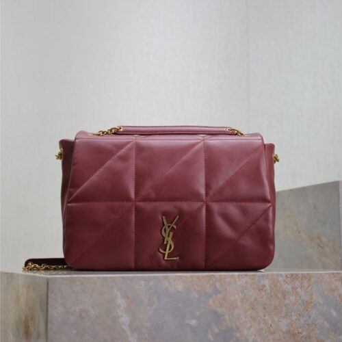 YSL Jamie 4.3 29cm Shoulder Bag – Red Lambskin