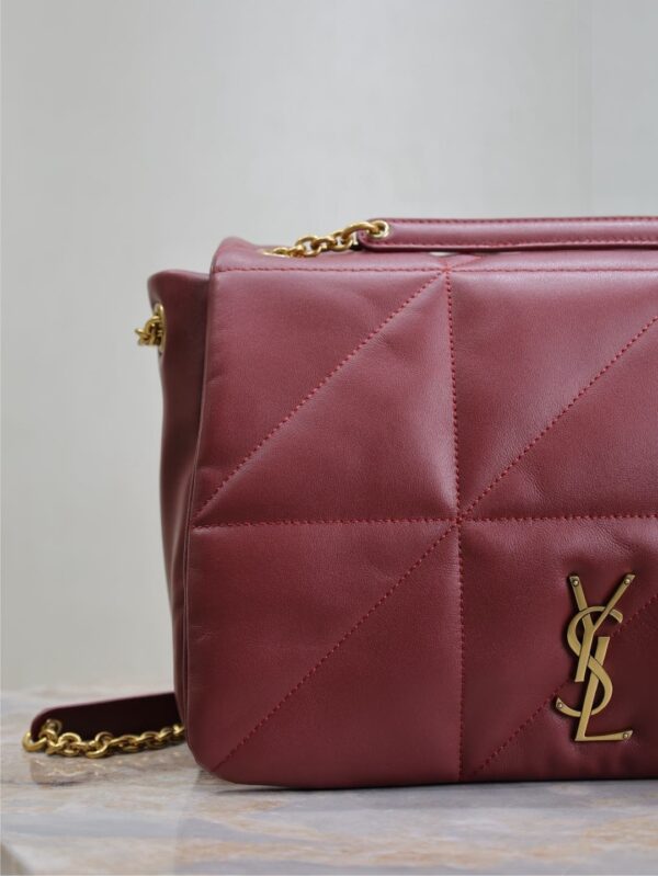 YSL Jamie 4.3 29cm Shoulder Bag – Red Lambskin