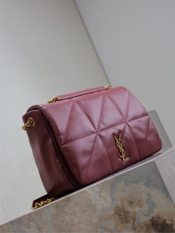 YSL Jamie 4.3 29cm Shoulder Bag – Red Lambskin