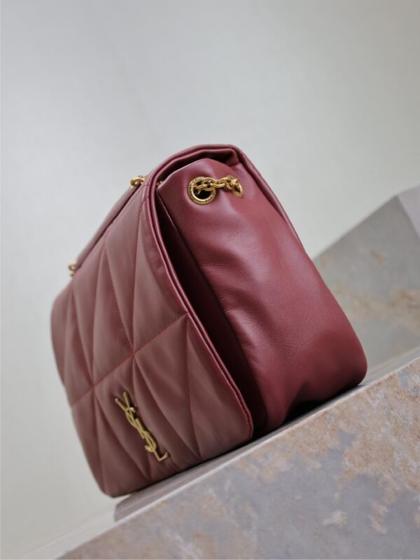 YSL Jamie 4.3 29cm Shoulder Bag – Red Lambskin