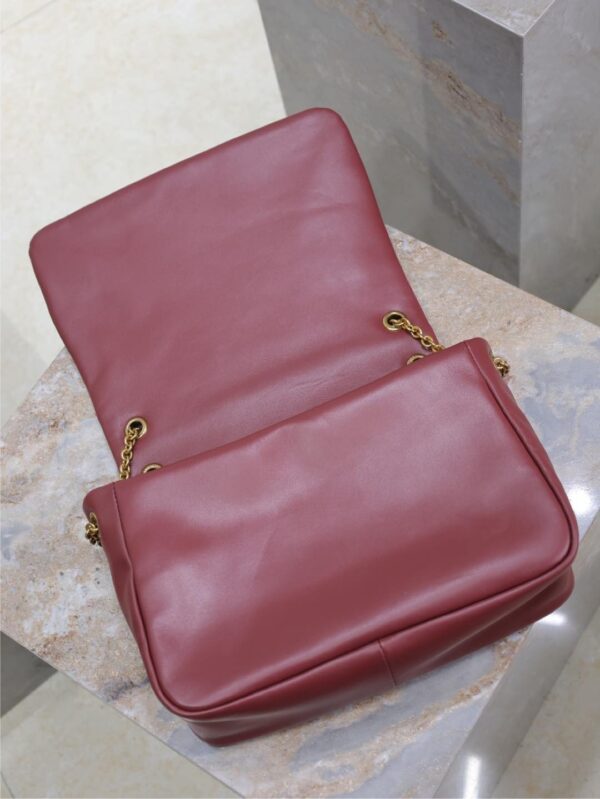 YSL Jamie 4.3 29cm Shoulder Bag – Red Lambskin