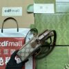 sy_no_85C4482066EDF53BE7EFF970EAC49155_3 Gucci Interlocking G GG Supreme Mini Drawstring Bucket Bag – Brown