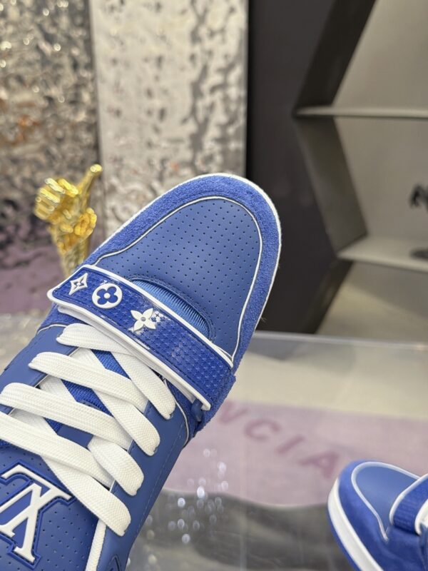 sy_no_8636F688ECFA5F6A4E6A512DD6094EB4_6 Royal Blue Suede Velcro Retro Basketball Sneakers