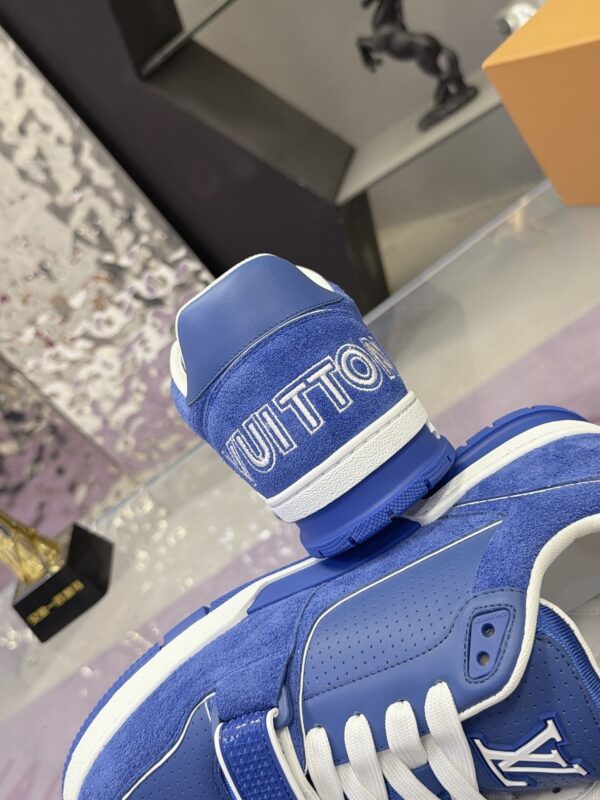 sy_no_8636F688ECFA5F6A4E6A512DD6094EB4_7 Royal Blue Suede Velcro Retro Basketball Sneakers