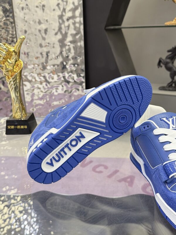 sy_no_8636F688ECFA5F6A4E6A512DD6094EB4_8 Royal Blue Suede Velcro Retro Basketball Sneakers