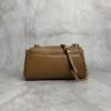 sy_no_86C4F40EBCF746C5C1DAB1F98C6B6EB6_1 Brown Smooth Leather Gold-Hardware Flap Shoulder / Crossbody Bag